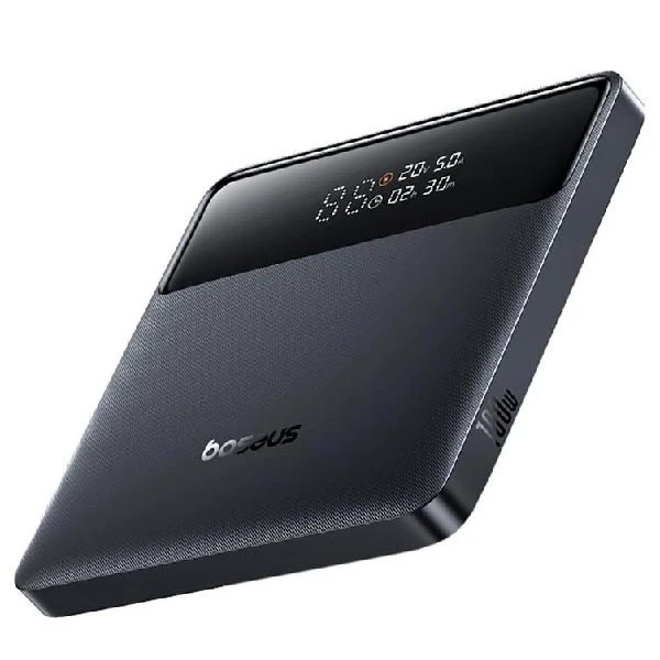 پاوربانک 100 وات باسئوس مدل Blade H1 P10021604123-00 ظرفیت 20000 میلی آمپر ساعت