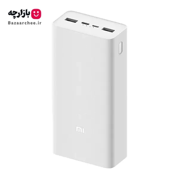 پاوربانک 18 وات فست شارژ شیائومی مدل Redmi PB3018ZM ظرفیت 30000 میلی آمپر