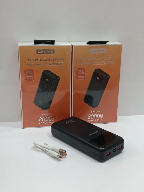 پاوربانک 20000 ریمکس مدل RPP-292