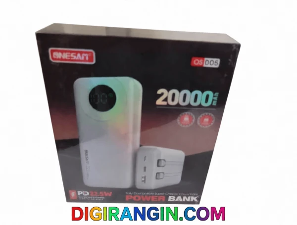 پاوربانک 20000 میلی‌آمپر ONESAM مدل OS B05