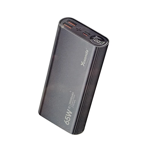 پاوربانک 20000مدلYosonda Y-P24با فناوری شارژ سریع65W