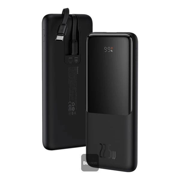 پاوربانک BASEUS بیسوس ELF Digital Display با ظرفیت 10000 میلی آمپر 22.5وات