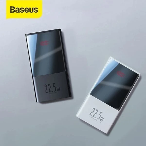 پاوربانک BASEUS بیسوس SuperMini Digital Display با ظرفیت 10000 میلی آمپر
