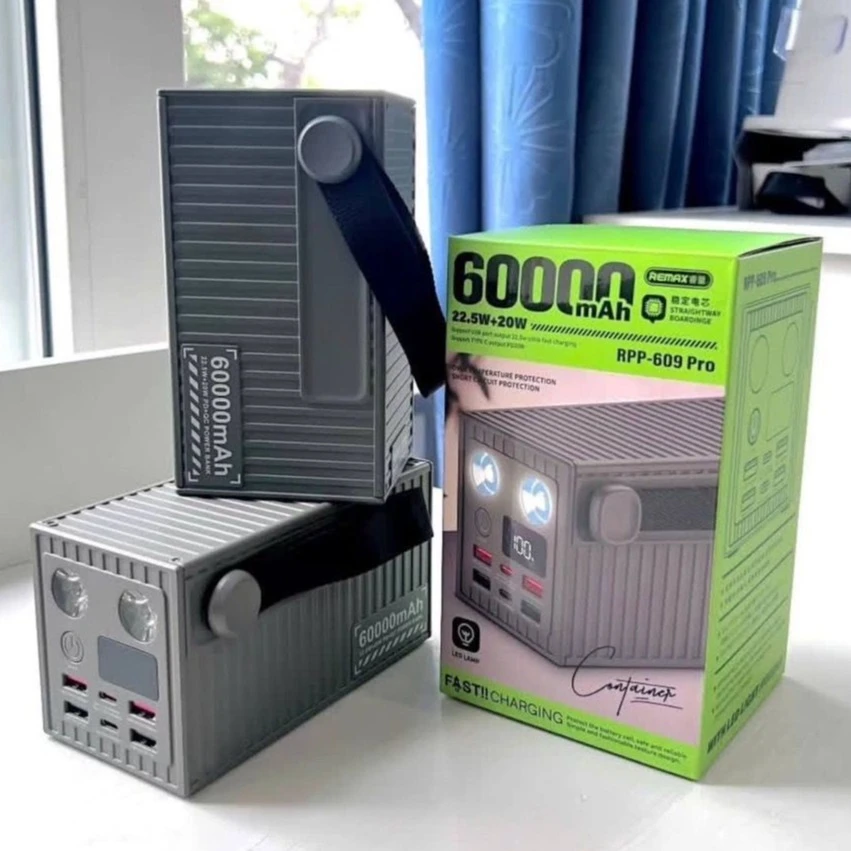 پاوربانک Remax RPP‑609 Pro (60000mAh)