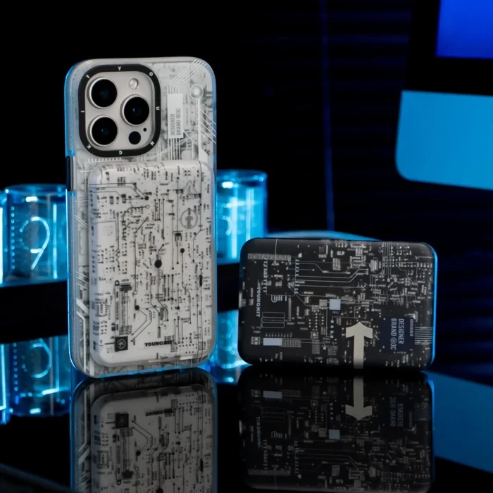 پاوربانک YOUNGKIT یانگ کیت مگ سیف Technology Futuristic Circuit Series ظرفیت 5000 میلی آمپر