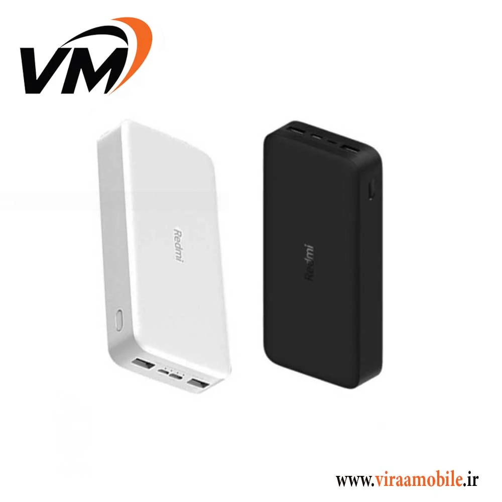 پاوربانک اصلی شیائومی 20000 مدل Redmi Gelobal