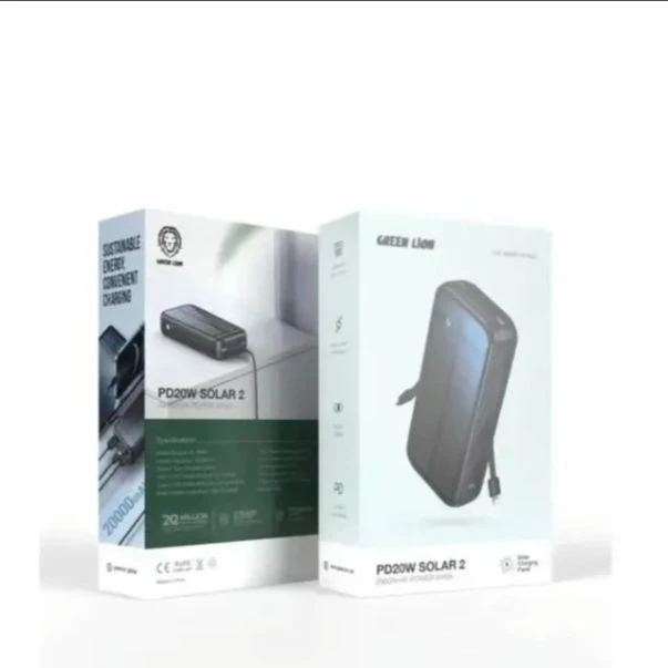 پاوربانک خورشیدی گرین لاین  solar force 2