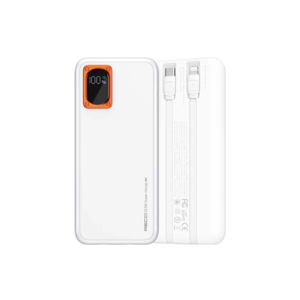 پاوربانک رچی مدل Recci Phantom Power Bank RPB-P29 با ظرفیت 20000mAh