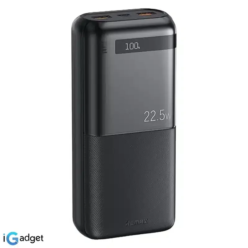 پاوربانک ریمکس مدل RPP-72 ظرفیت ۲۰۰۰۰ میلی آمپر ساعت