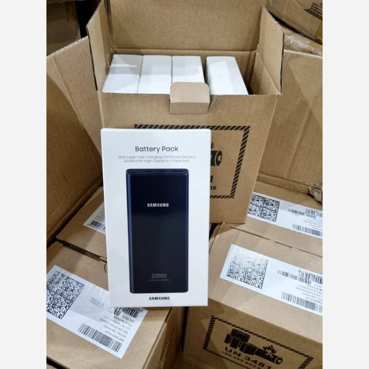 پاوربانک سامسونگ 20 هزار میلی آمپر مدل EB-P5300 فست شارژ 25w وات