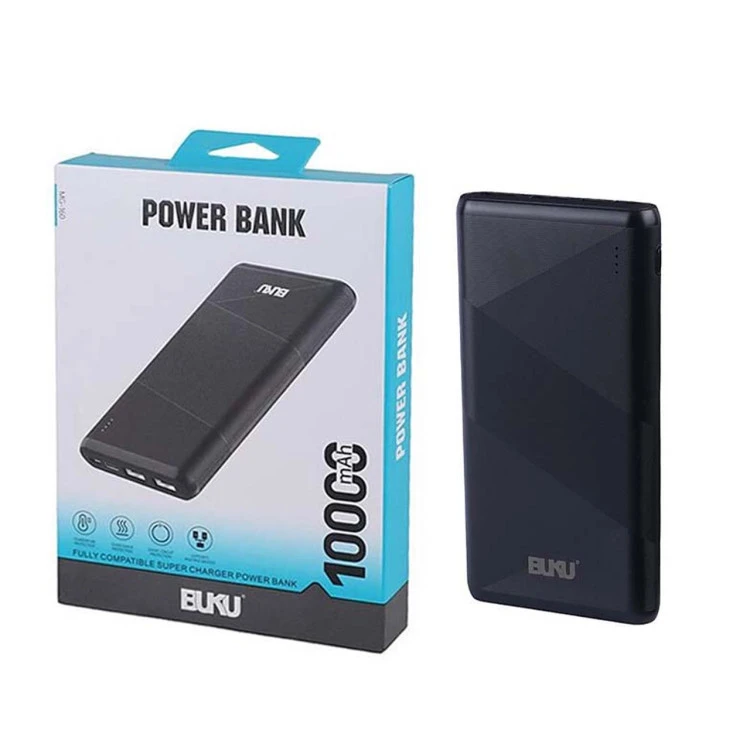 پاوربانک فست شارژ BUKU 10000mAh مدل MG-160 12W - مشکی