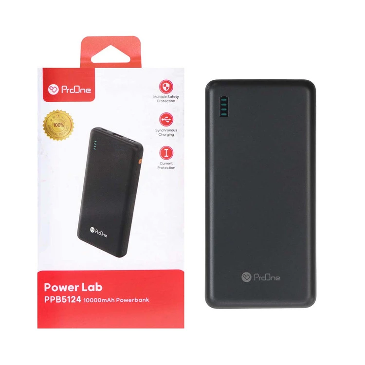 پاوربانک فست شارژ ProOne 10000mAh مدل PPB5124 (22.5 وات) - مشکی