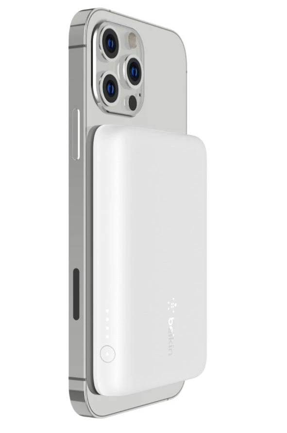🔋 پاوربانک مغناطیسی Belkin 2500mAh مدل Magnetic Wireless Power Bank | آمازونیکس