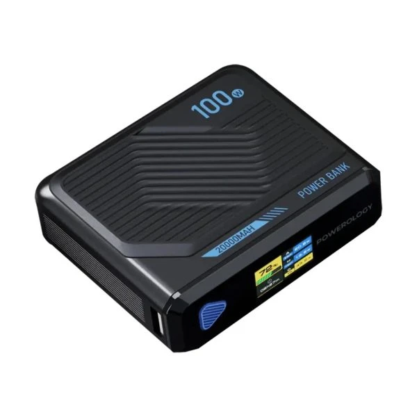 پاوربانک پاورولوژی مدل Ultra Mini PPBCHA79 ظرفیت 20000 میلی‌ آمپر ساعت