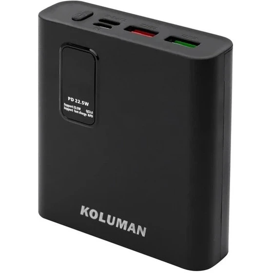 پاوربانک کلومن مدل KP-025MINI ظرفیت ۱۰ هزار میلی آمپر ساعت