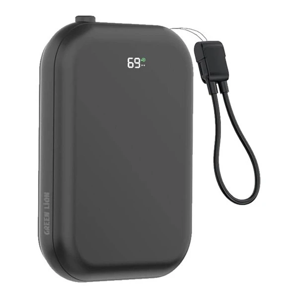 پاوربانک گرین لاین مدل 3IN1 MAGSAFE PD 20W ظرفیت 10000میلی آمپر ساعت