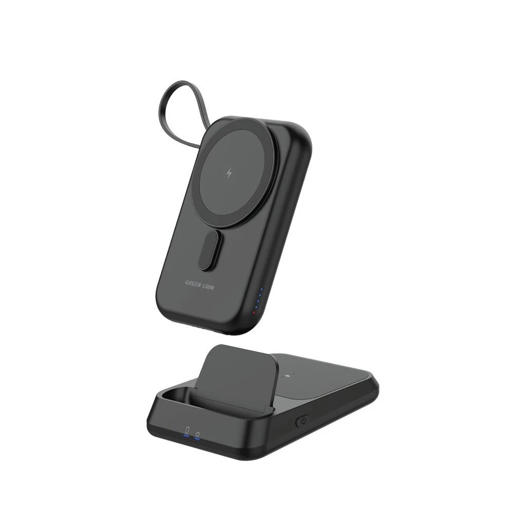 پاوربانک گرین‌لاین مدل 3in1 MagSafe 10000mAh
