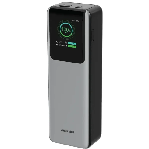پاوربانک گرین لاین ولتورا ۱۰۰وات (Green Lion VOLTURA 20000mAh)