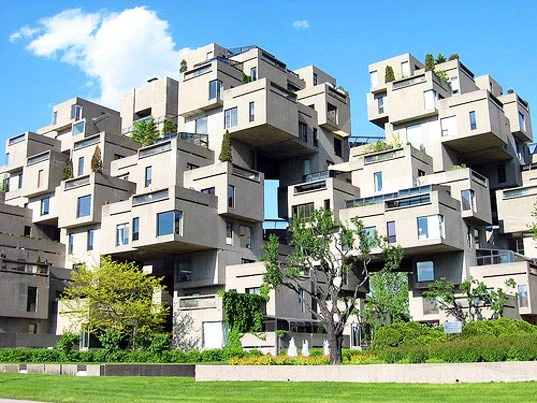 پاورپوینت تحلیل مجتمع مسکونی habitat 67