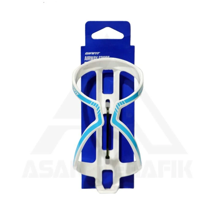 پايه قمقمه دوچرخه جاینت AIRWAY SPORT – سفید آبی
