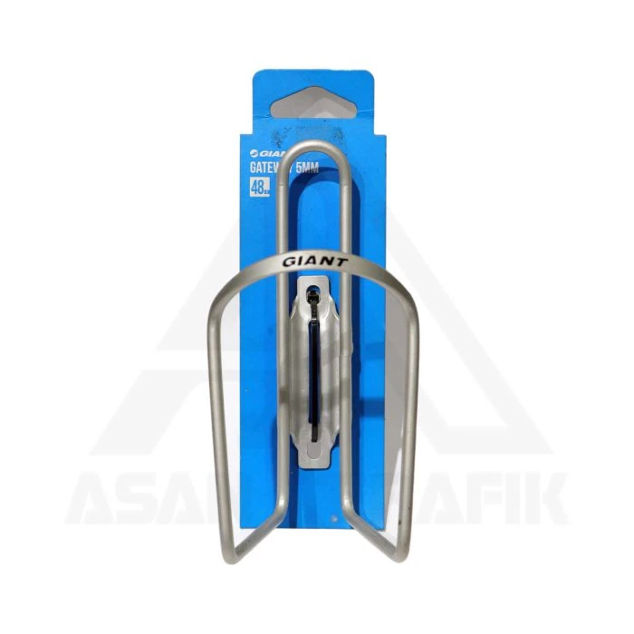 پايه قمقمه دوچرخه جاینت GATEWAY 5MM نقراه ای