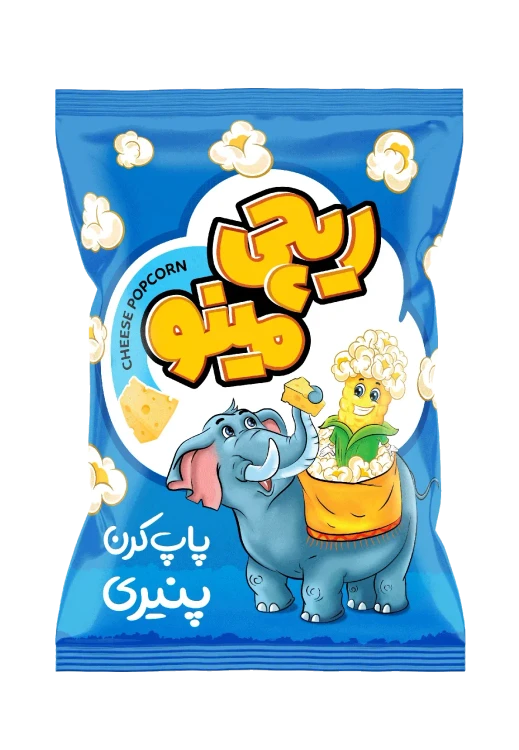 پاپ کرن پنیری ریچی مینو کارتن 24عددی