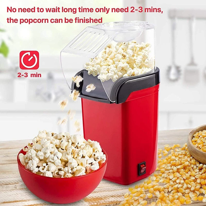 پاپ‌ کورن‌ ساز بدون روغن MiniJoy – خرید آسان چهار قسطه✅| 1200W