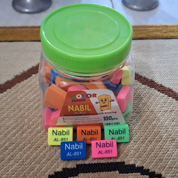 پاک کن رنگی Nabil مدل AL-851