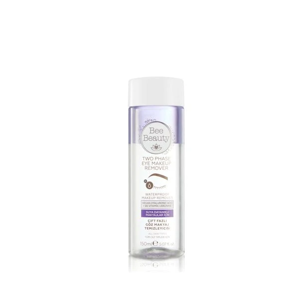 پاک کننده آرایش چشم دو فاز 150 میلی لیتر Bee Beauty