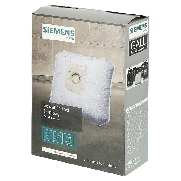 پاکت جاروبرقی بوش مدل SIEMENS poweProtect Dustbag