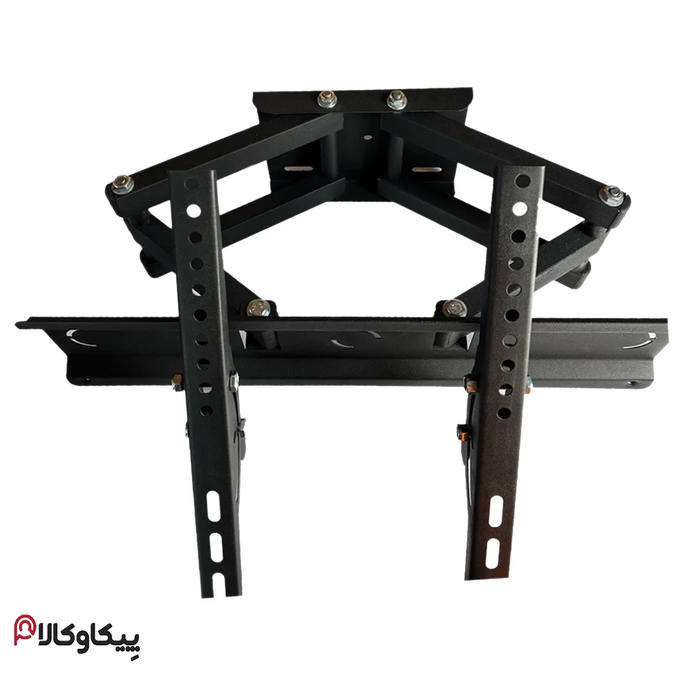 پایه تلویزیون پیکاوپایه PM18D دوبازو سایز 32 تا 55 اینچ با گارانتی 24 ماهه