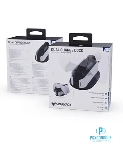 پایه شارژر دسته بازی اسپارک فاکس مدل 01-W20P504 مناسب PS5