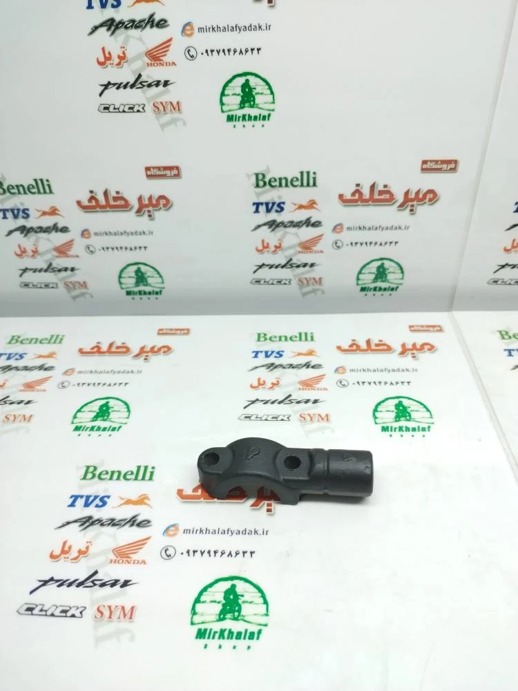 پایه (قلوه) اینه سمت راست و چپ موتور کلیک و طرح کلیک و بنلی 150 و 250 تک سیلندر و 300 دو سیلندر رزوه چپ گرد