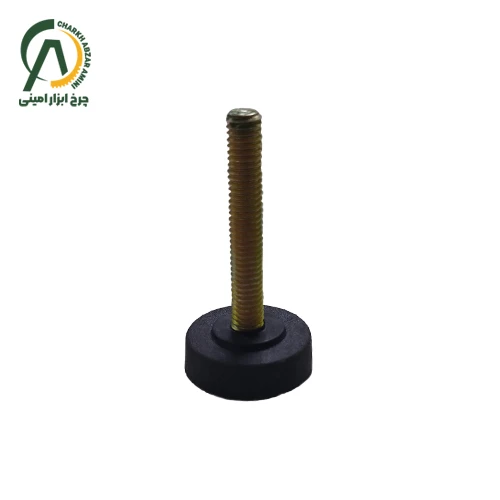 پایه لاستیکی نرم گرد پیچ 6 بلند
