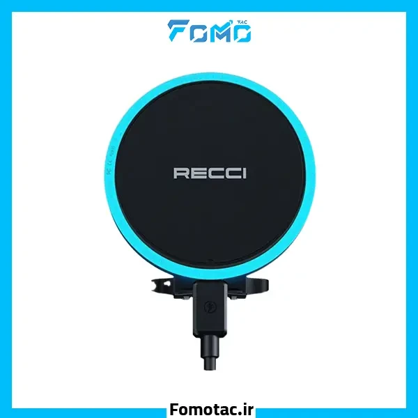 پایه نگهدارنده و شارژر بی سیم رسی(Recci) مدل RHO-C35 – با توان ۱۵