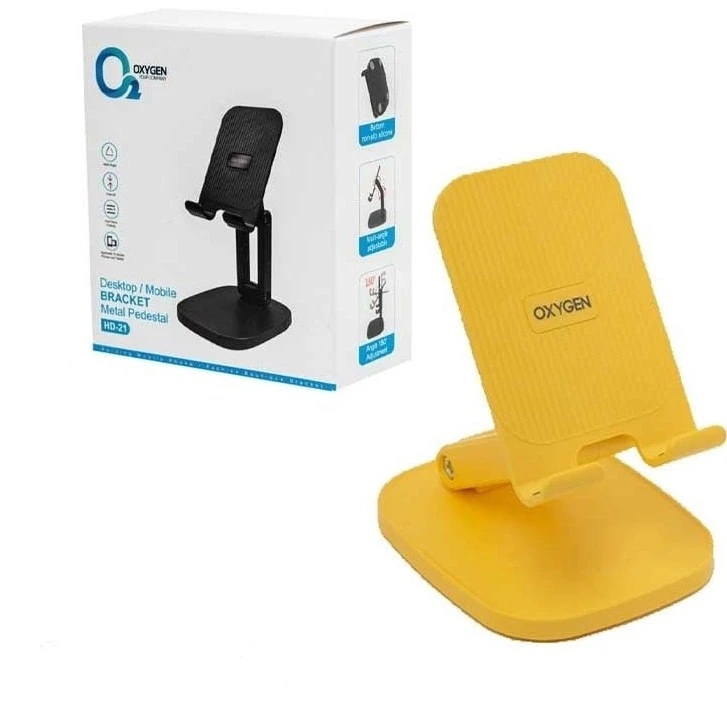 پایه نگهدارنده گوشی موبایل و تبلت اکسیژن مدل HD21