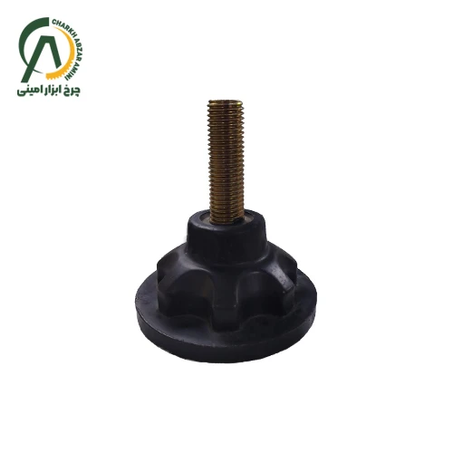 پایه کابینت پلاستیکی طرح ممتاز پیچ 20 کفی 100 میلی متر