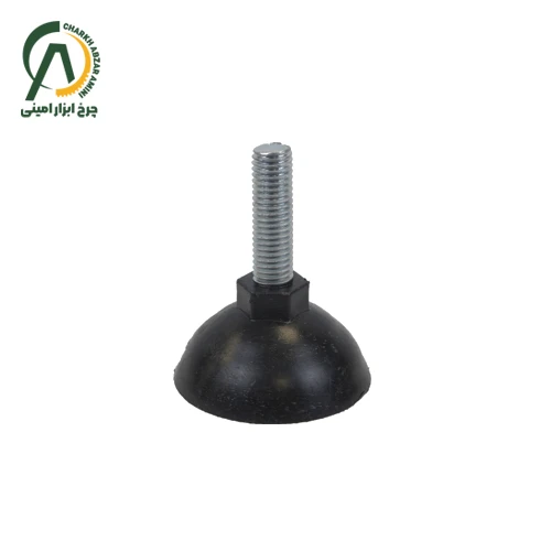 پایه کابینت پلاستیکی پیچ 12 کفی 60 میلی متر
