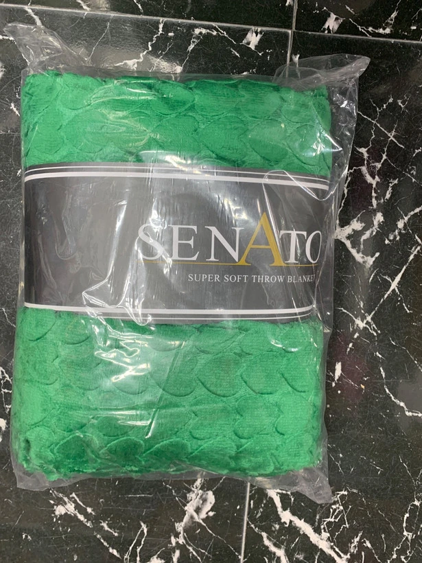 پتو دو نفره senator سایز ۲۲۰×200نرم و گرم