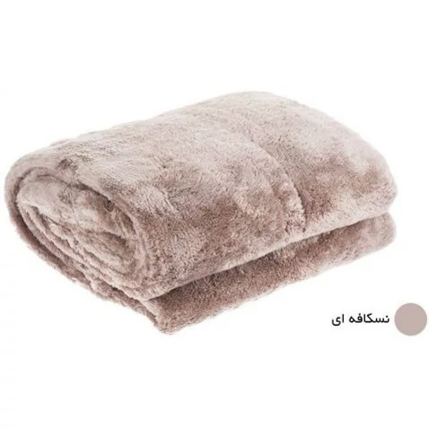 پتو متری عرض220 ساده نسکافه ای وتوسی