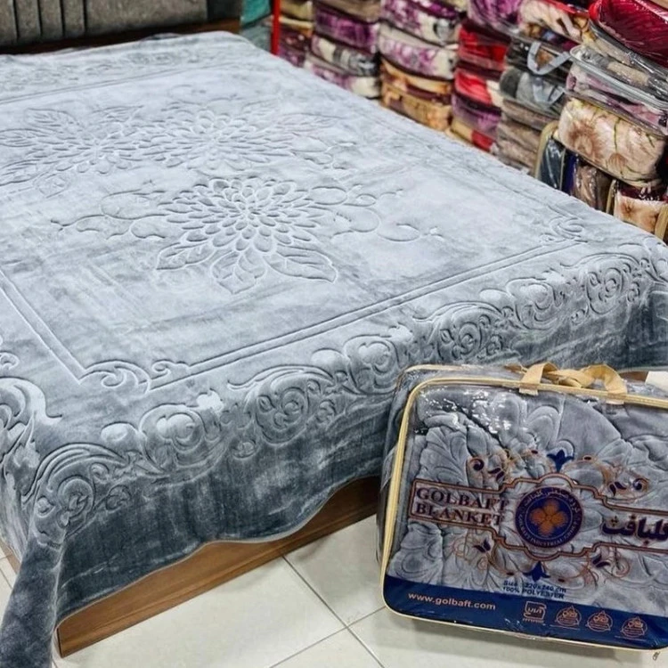 پتو گلبافت دو نفره (350/80) پس کرایه