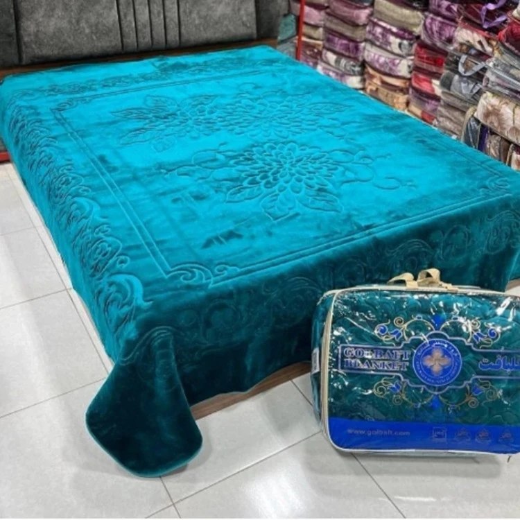 پتو گلبافت دو نفره (600/78) پس کرایه