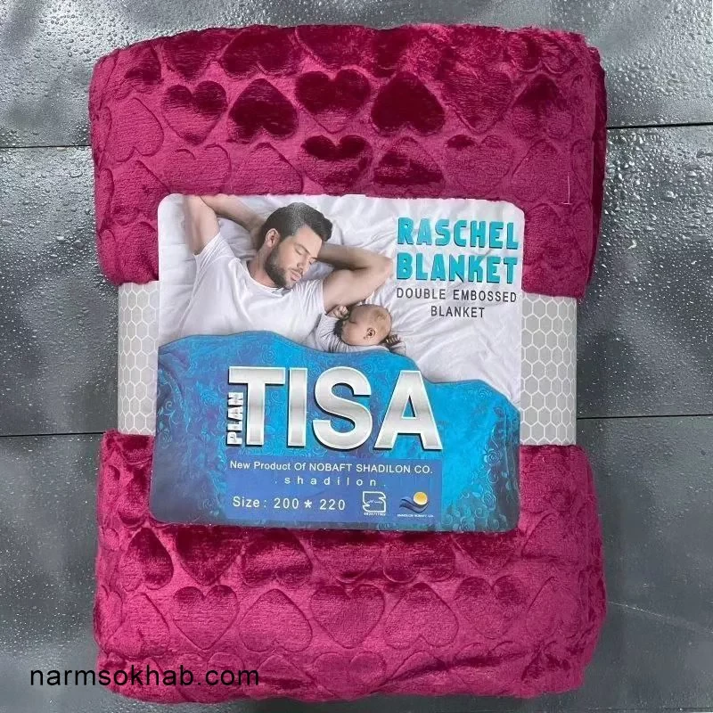 پتوی تیسا یک نفره + عمده