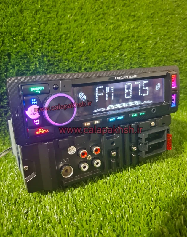 پخش خودرو آی سی بزرگ مدل ۸۹۰ ار جی . هدسینگ مشکی اصلی