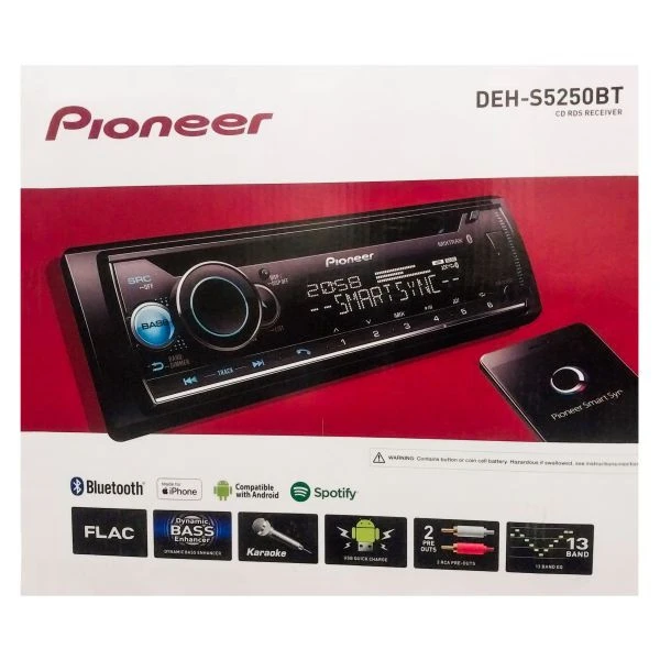 پخش خودرو پایونیر مدل DEH-S5250BT