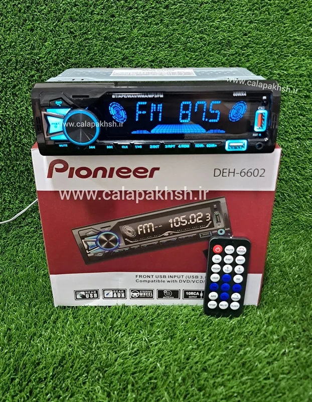 پخش ماشین پایونر ۴خروجی مدل ۶۶۰۲