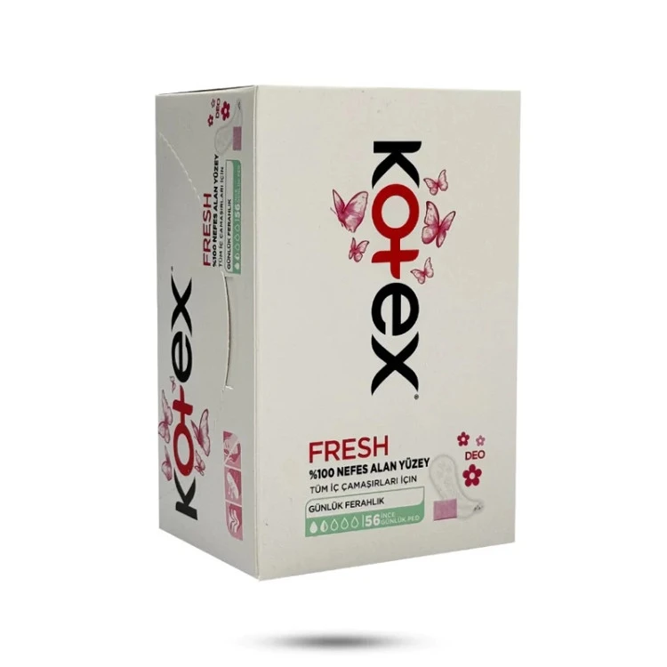 پد روزانه کوتکس مدل FRESH بسته 56 عددی