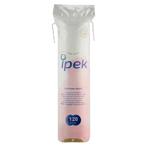 پد پاک کننده آرایش ایپک Ipek (بسته 120 عددی)