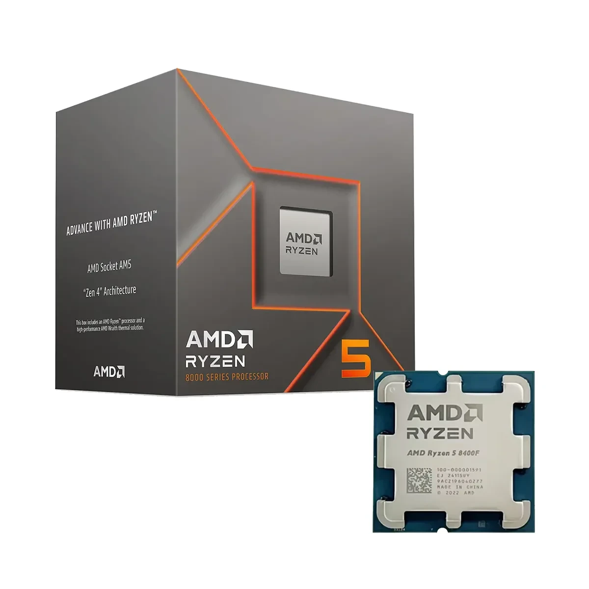 پردازنده AMD Ryzen 5 8400F Box 6-Core 4.2 GHz Socket AM5