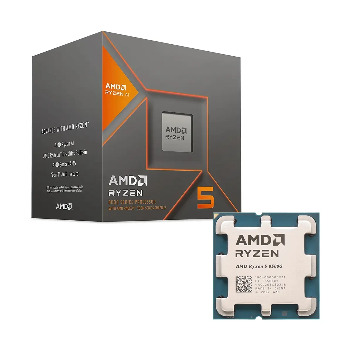 پردازنده AMD Ryzen 5 8500G Box 6-Core 3.5 GHz Socket AM5